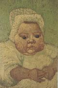 Vincent Van Gogh, The Baby Marcelle Roulin (nn04)